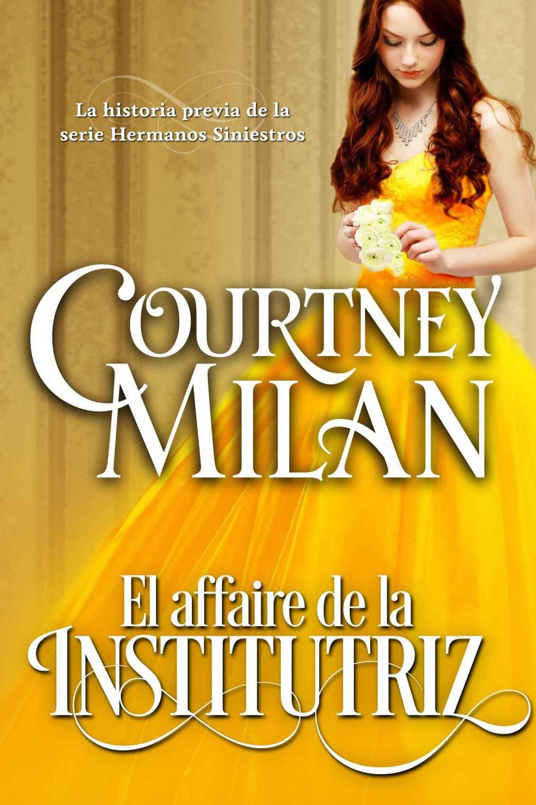 Portada de El affaire de la institutriz (Los hermanos siniestros) (Spanish Edition)